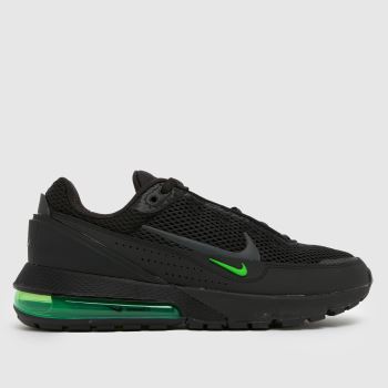 Nike Black & Green Air Max Pulse Mens Trainers