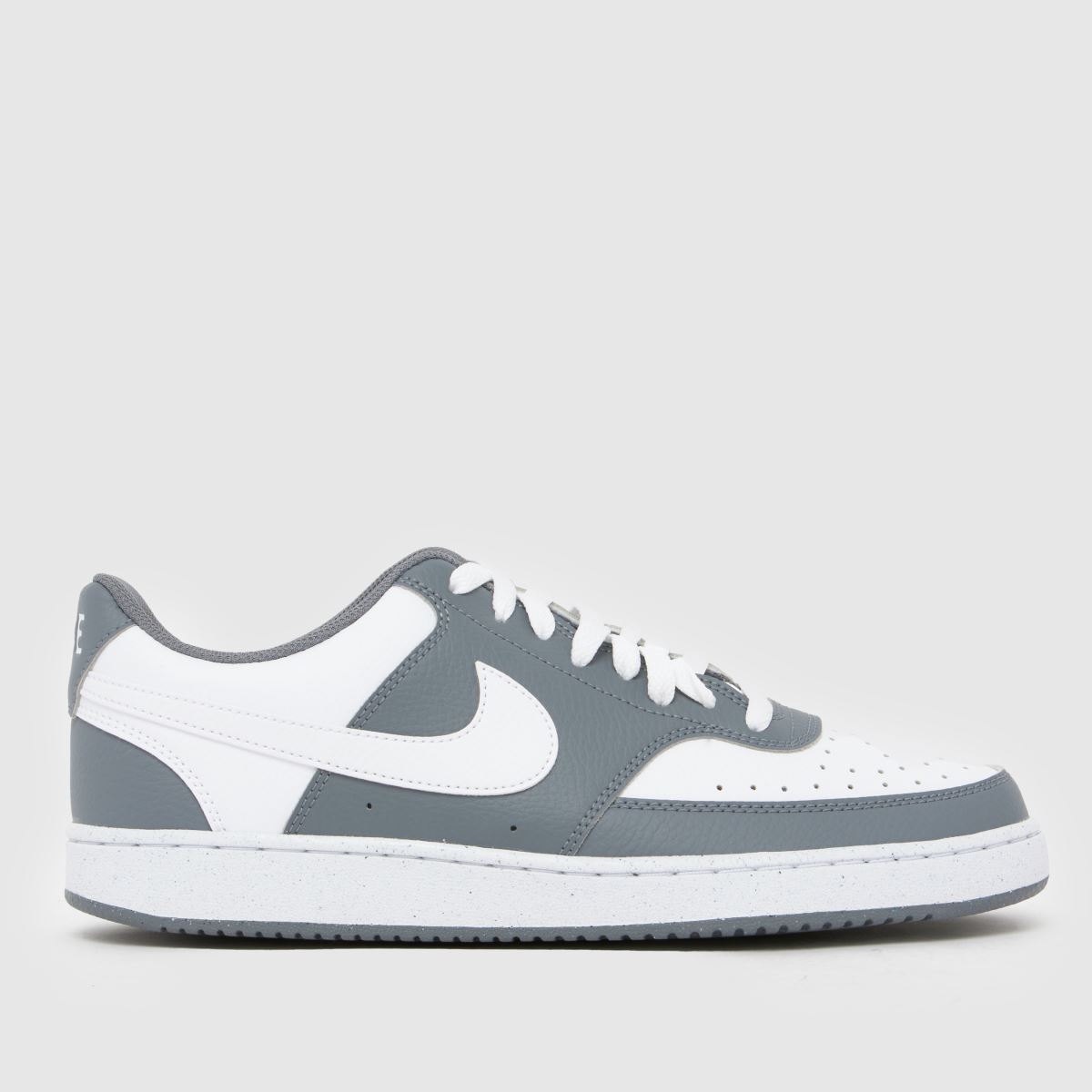 Nike Court Vision Trainers in White & grey