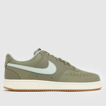 Nike Khaki Court Vision Mens Trainers