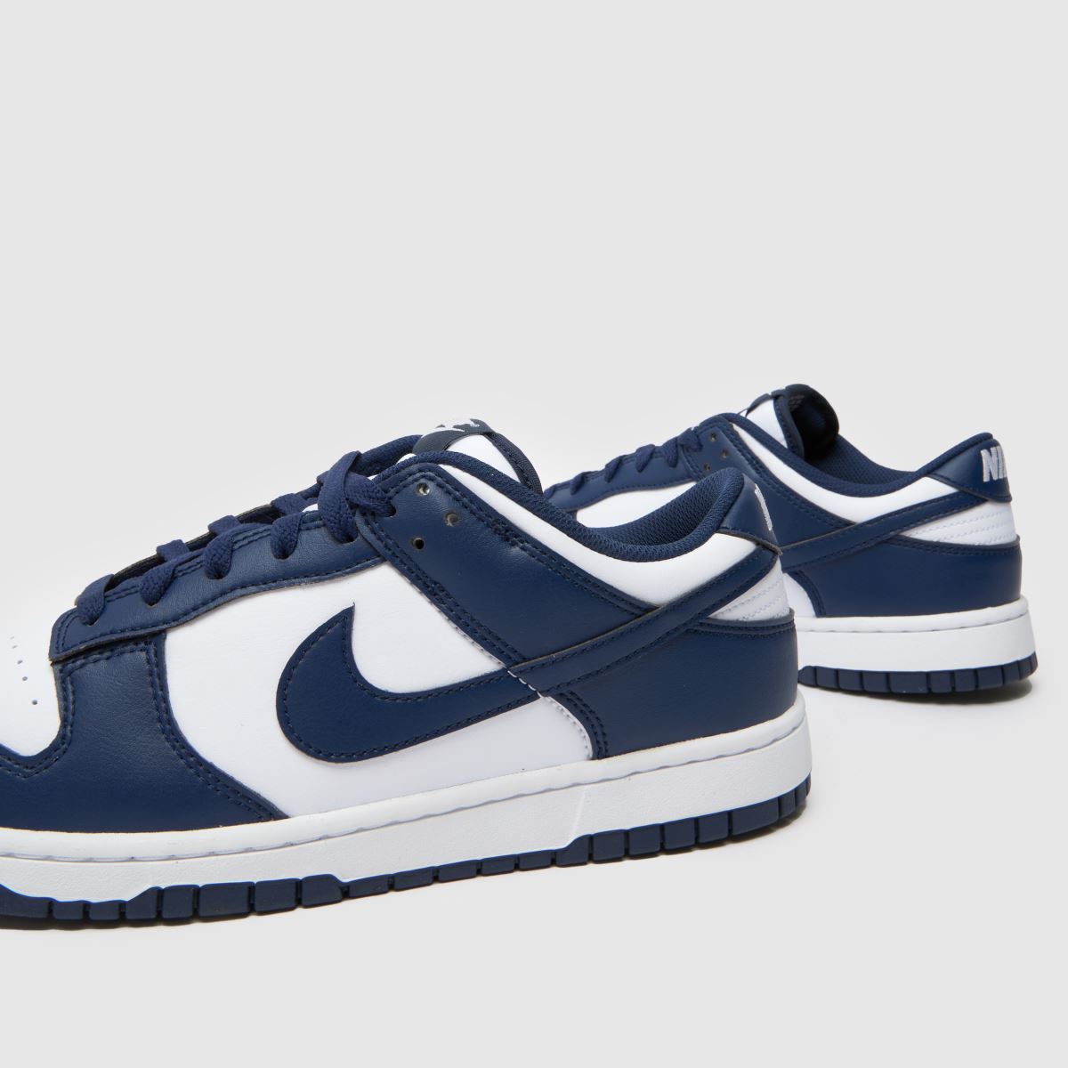 Nike Dunk Low in White & Navy nike Dunk Low 7