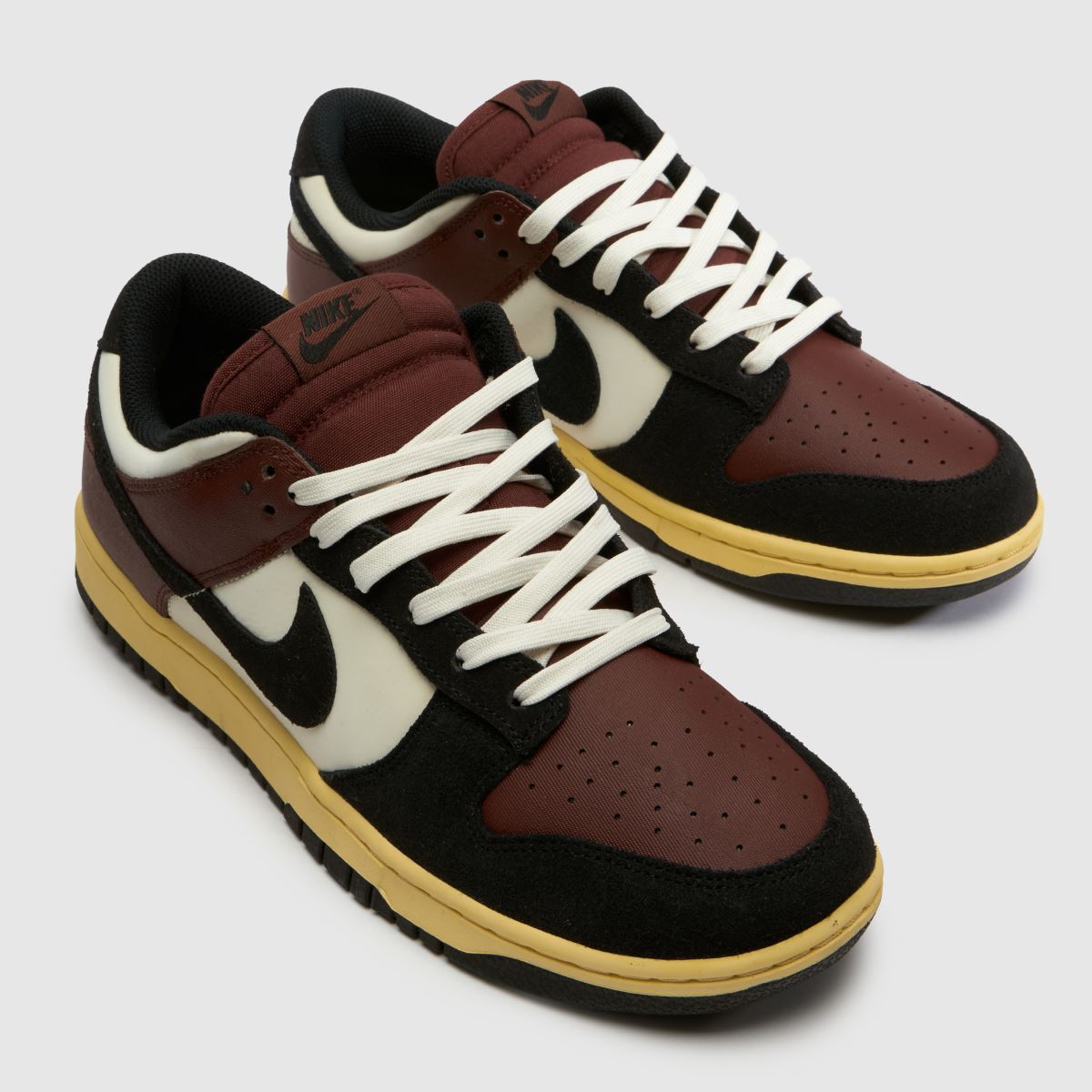 Herren Nike Weinrot Dunk Low Sneaker Nike Dunk Low 7
