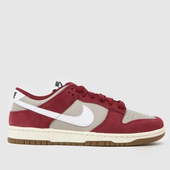 Nike Burgundy Dunk Low Mens Trainers