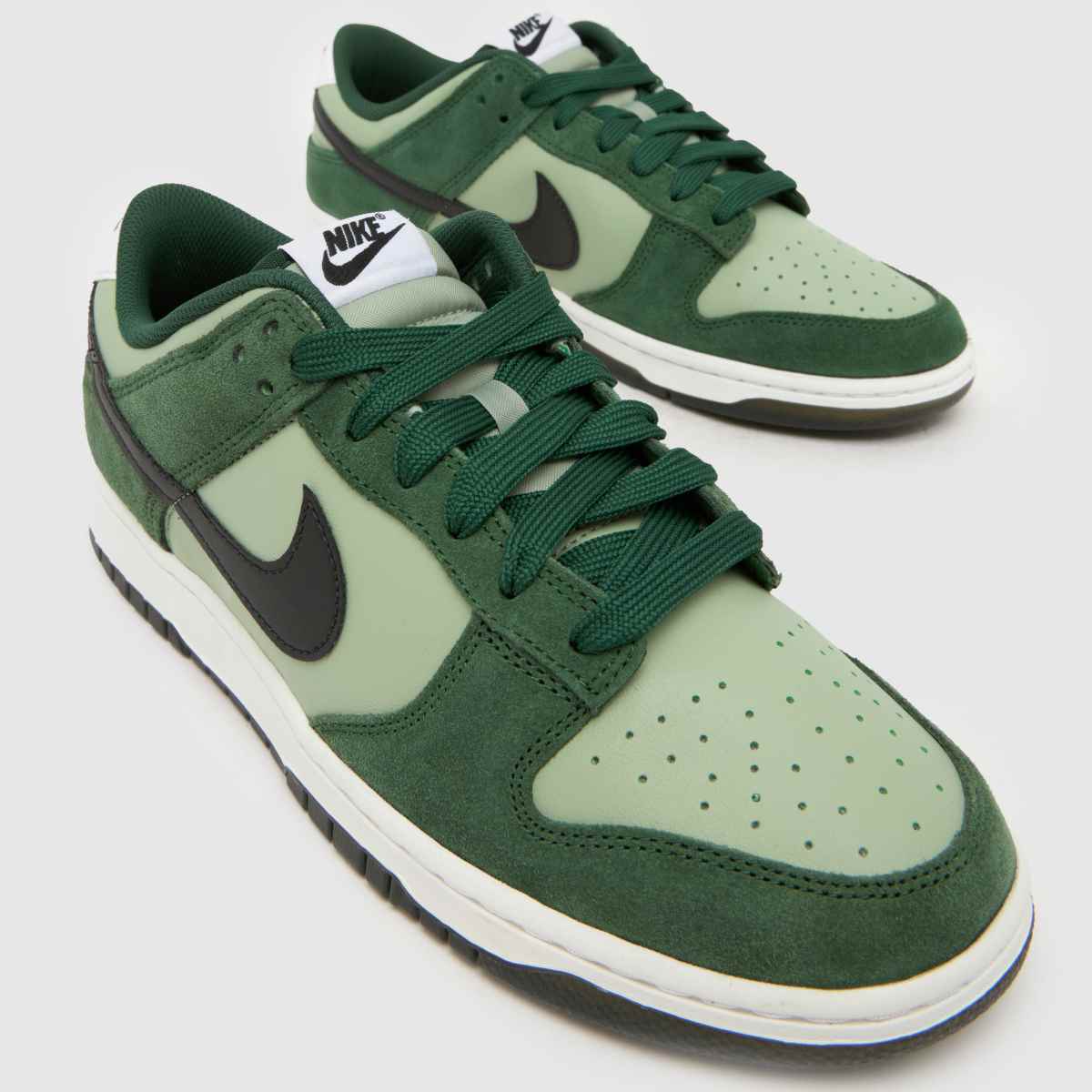 Mens Green Multi Nike Dunk Low Trainers | schuh
