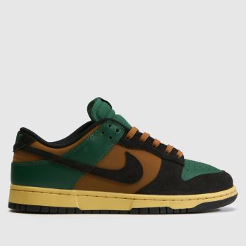 Nike Black Multi Dunk Low Mens Trainers