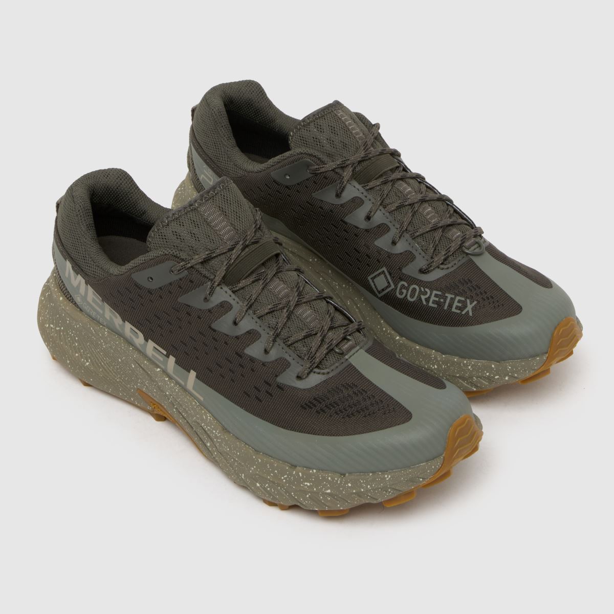 Merrell Agility Peak 5 Gore-Tex in Khaki Merrell Agility Peak 5 Gore-Tex 4