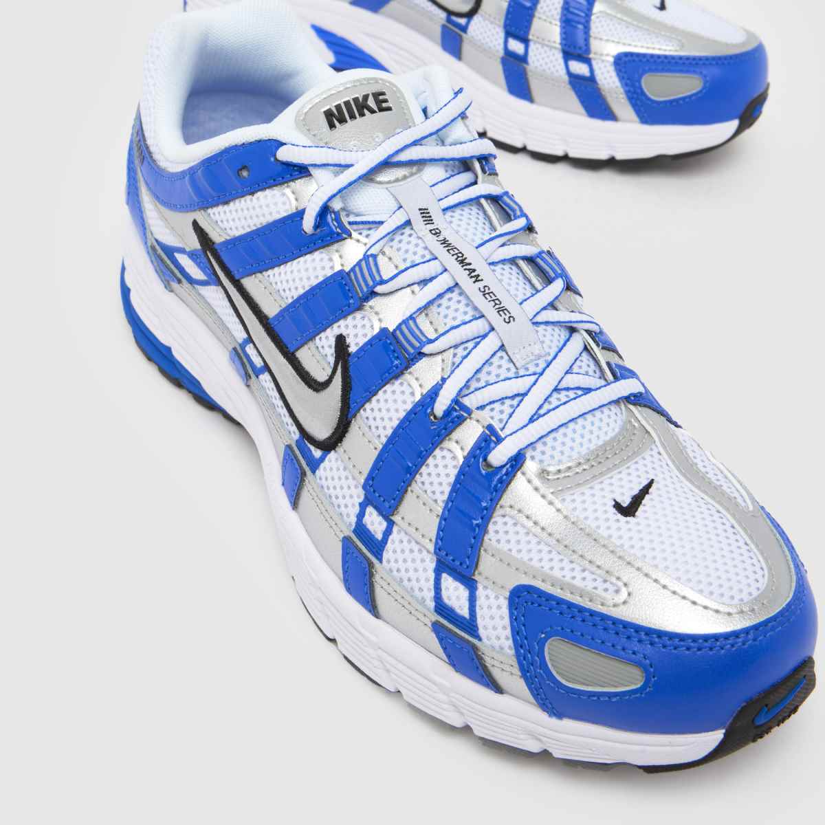 Mens Blue Multi Nike P-6000 Trainers schuh