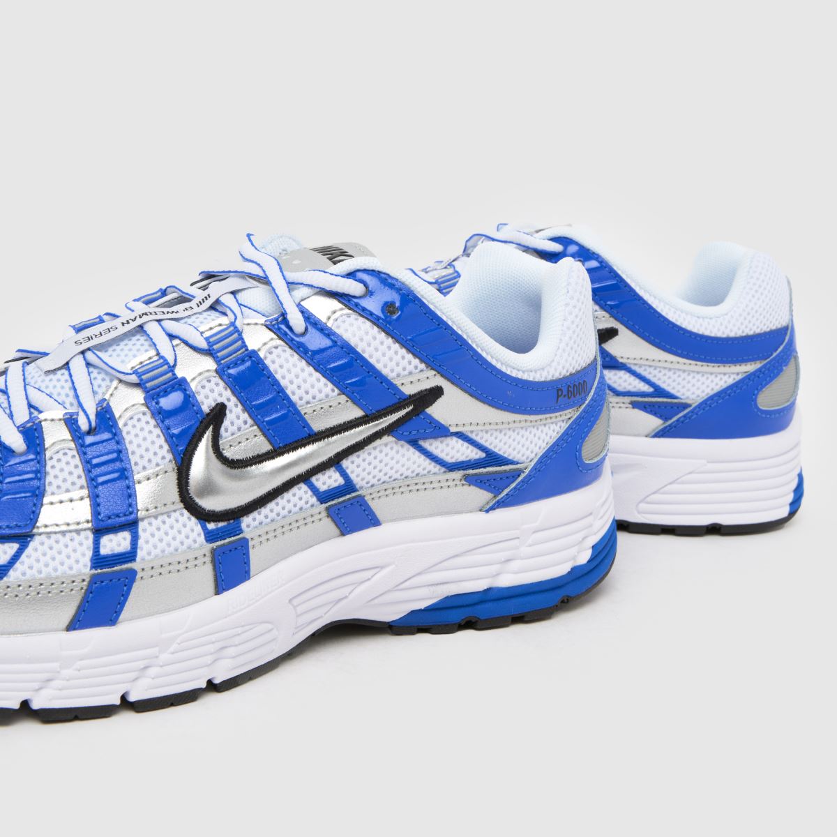 nike p 6000 blue white
