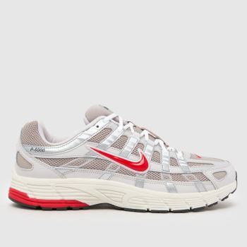 Nike Silver Multi P-6000 Mens Trainers