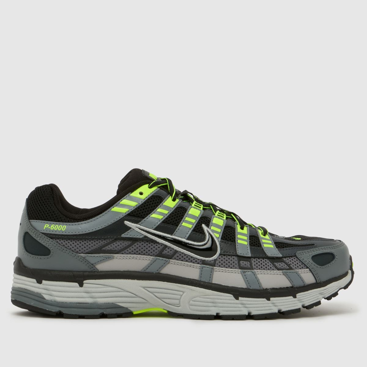 Nike P-6000 Trainers in Black & Green