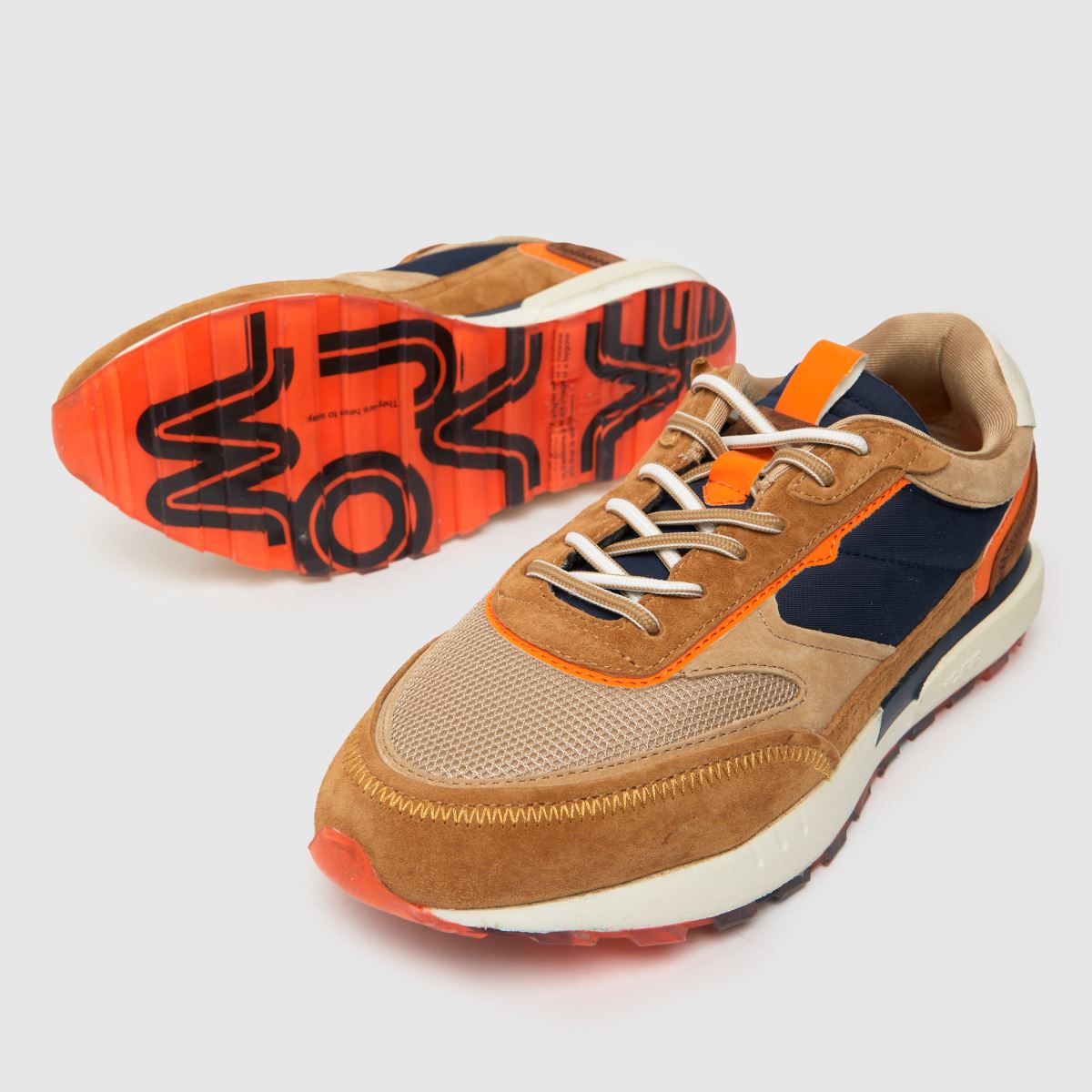 Mens Tan HOFF Tribe Mojave Trainers schuh