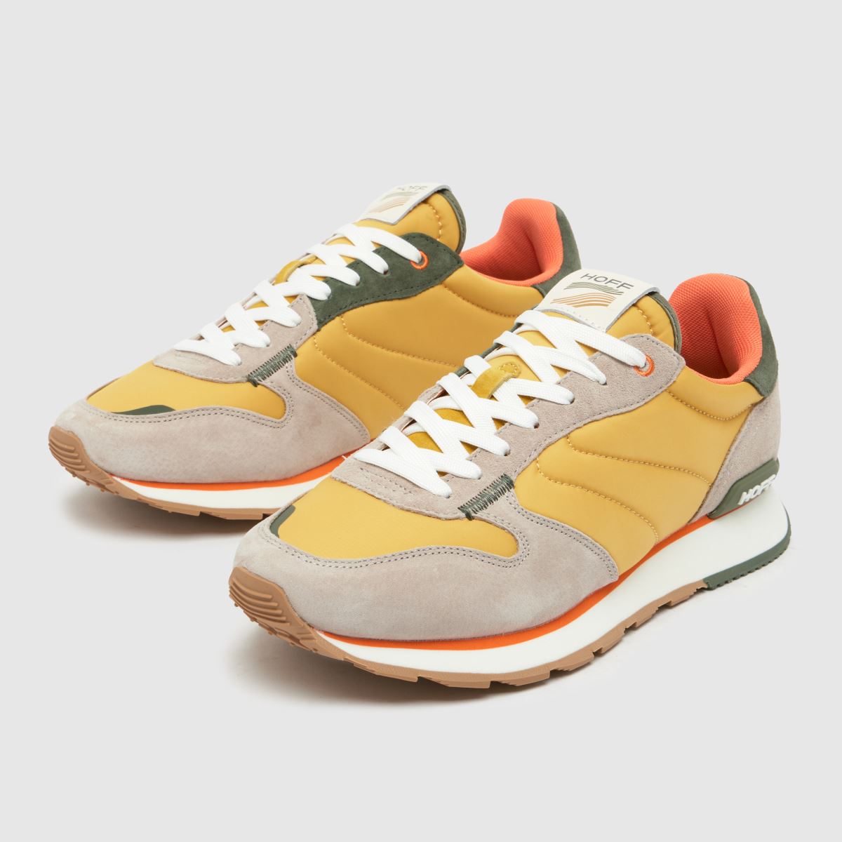 HOFF MEN TRACK & FIELD HATTUSA Color-Block Sneakers New EU Size 42/US Size 8.5-9 Mens Yellow HOFF Track & Field Hattusa Trainers | schuh main image 3