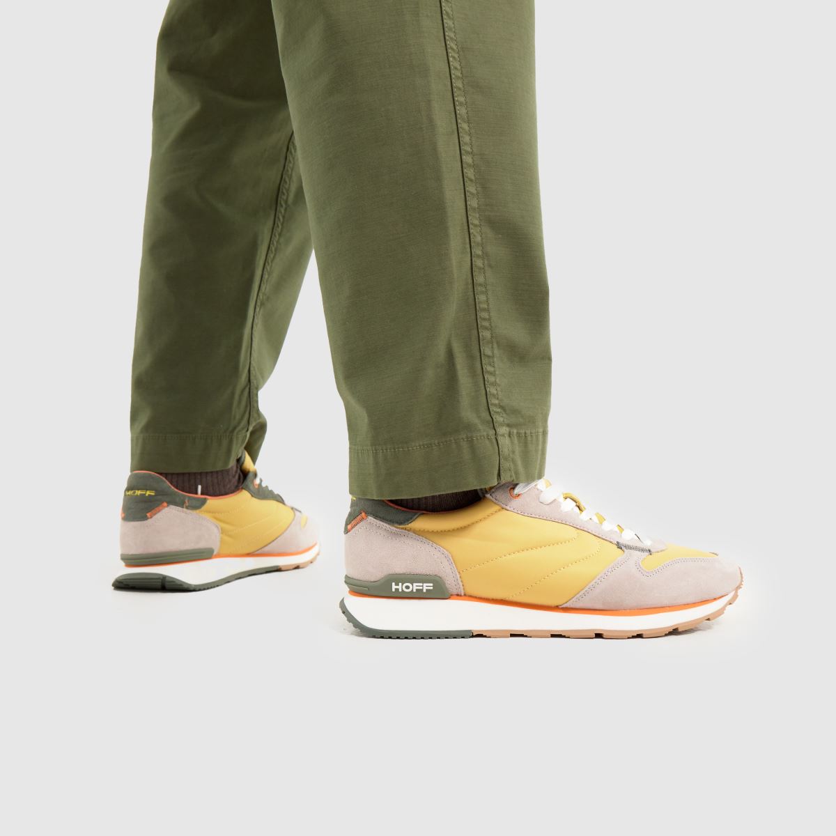 Mens Yellow HOFF Track & Field Hattusa Trainers | schuh