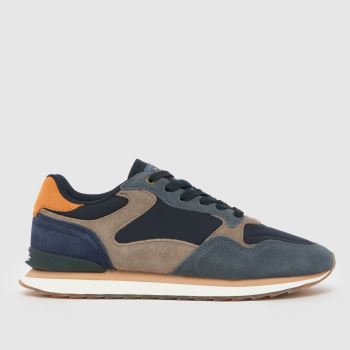 HOFF Navy Multi City Venice Mens Trainers