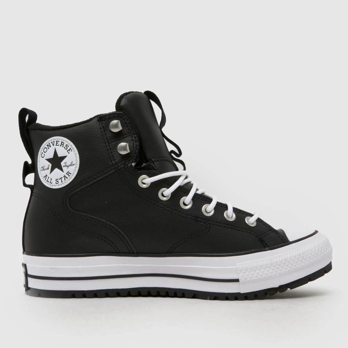 Converse All Star Hiker Trainers in Black & White