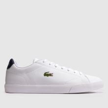 Lacoste Lerond in White & Navy Lacoste Lerond,1 of 4