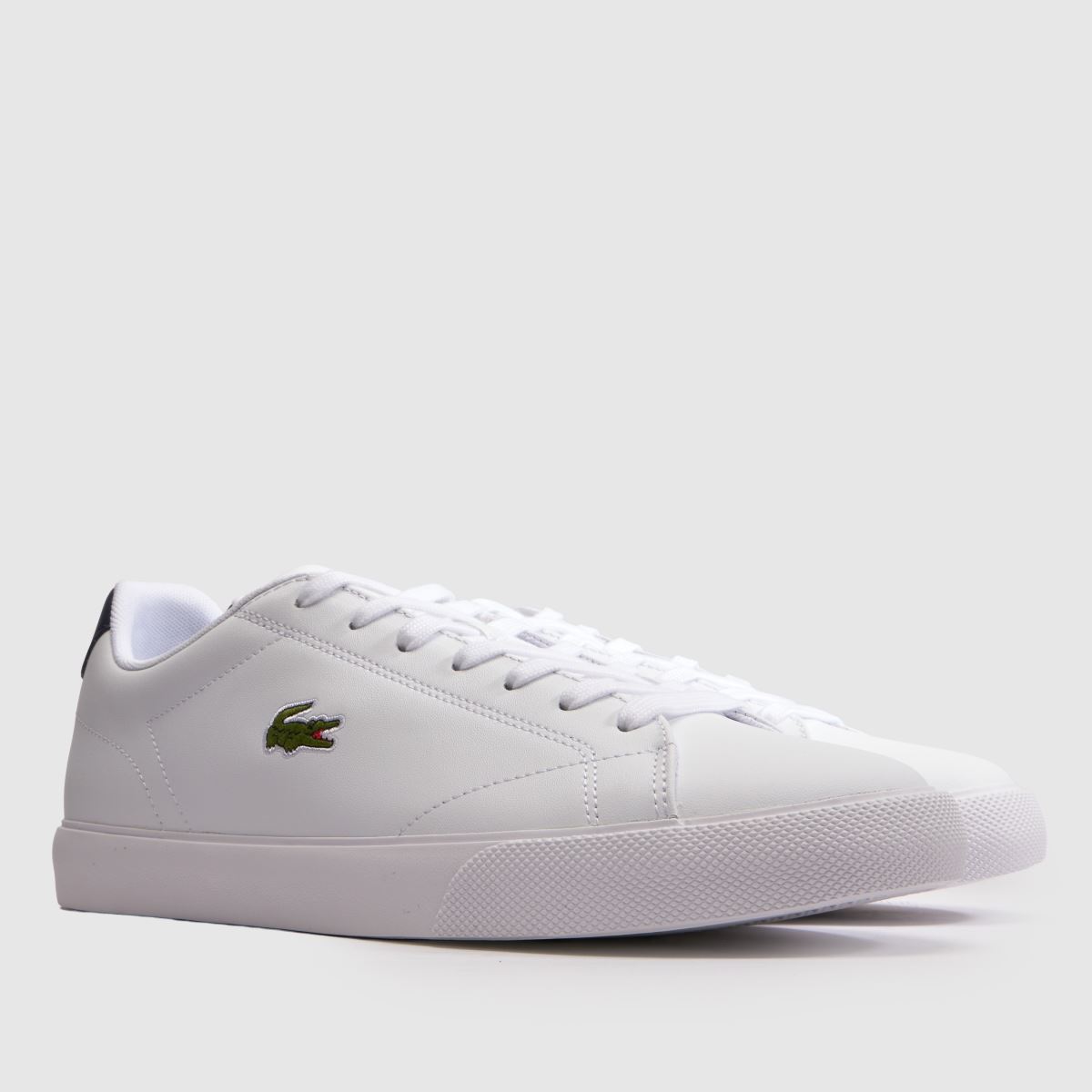 Lacoste Lerond in White & Navy Lacoste Lerond 1