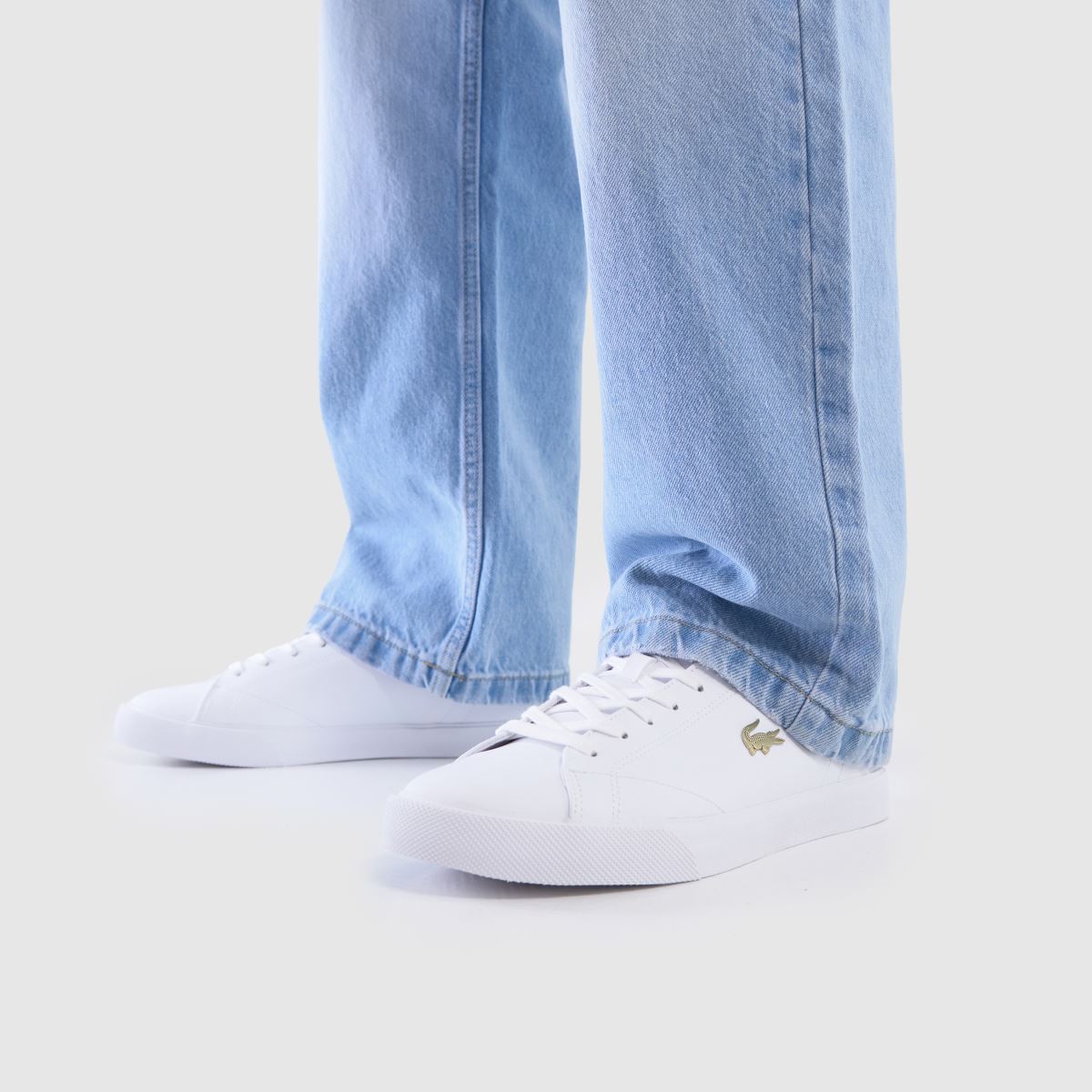 Lacoste Trainers Lacoste Lerond Bl Sneakers In White Mens White