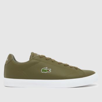 Lacoste Khaki Lerond Set Mens Trainers