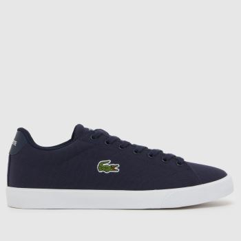 Lacoste Navy & White Lerond Mens Trainers