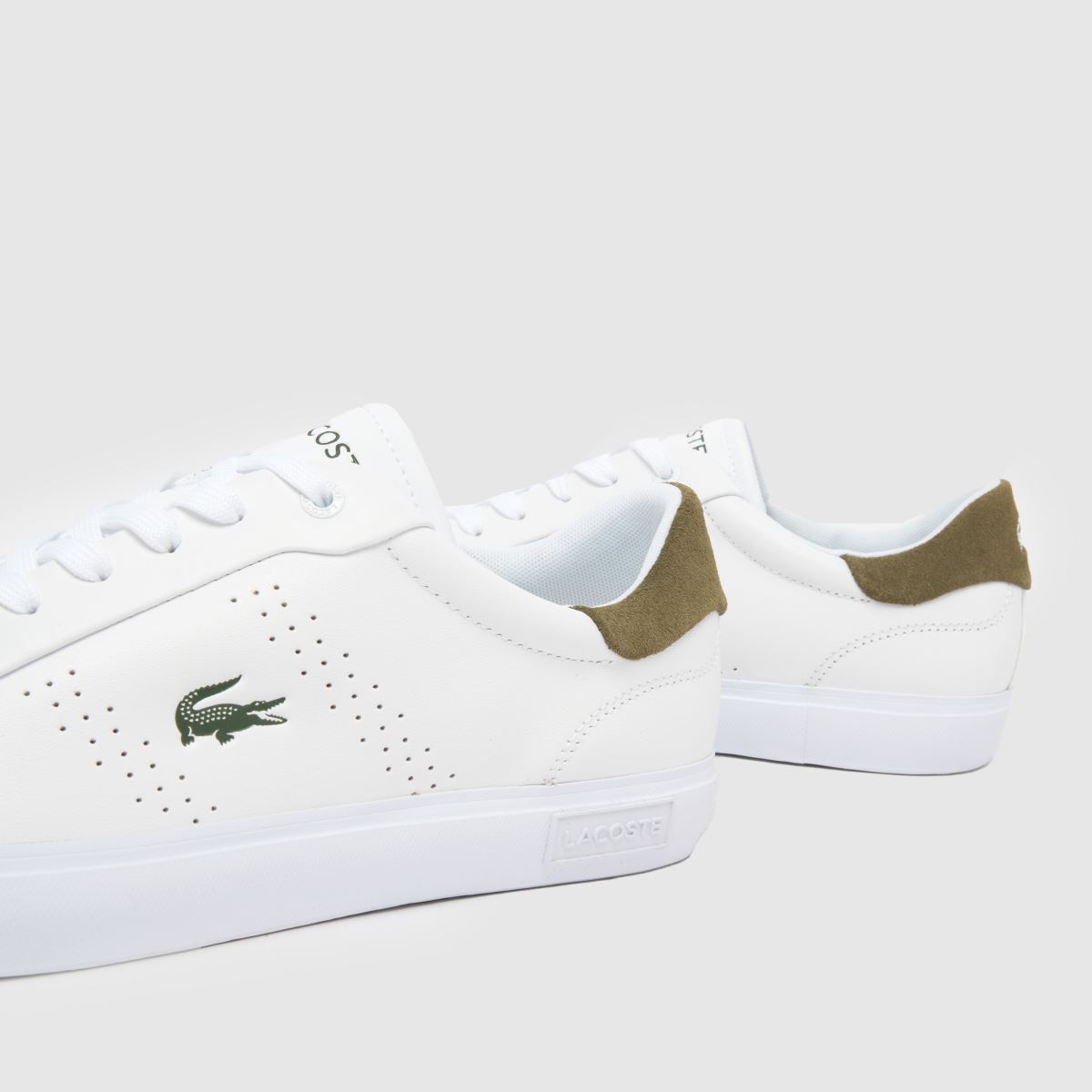 Herren Lacoste Weiß-grün Powercourt 2.0 Sneaker Lacoste Powercourt 2.0 7