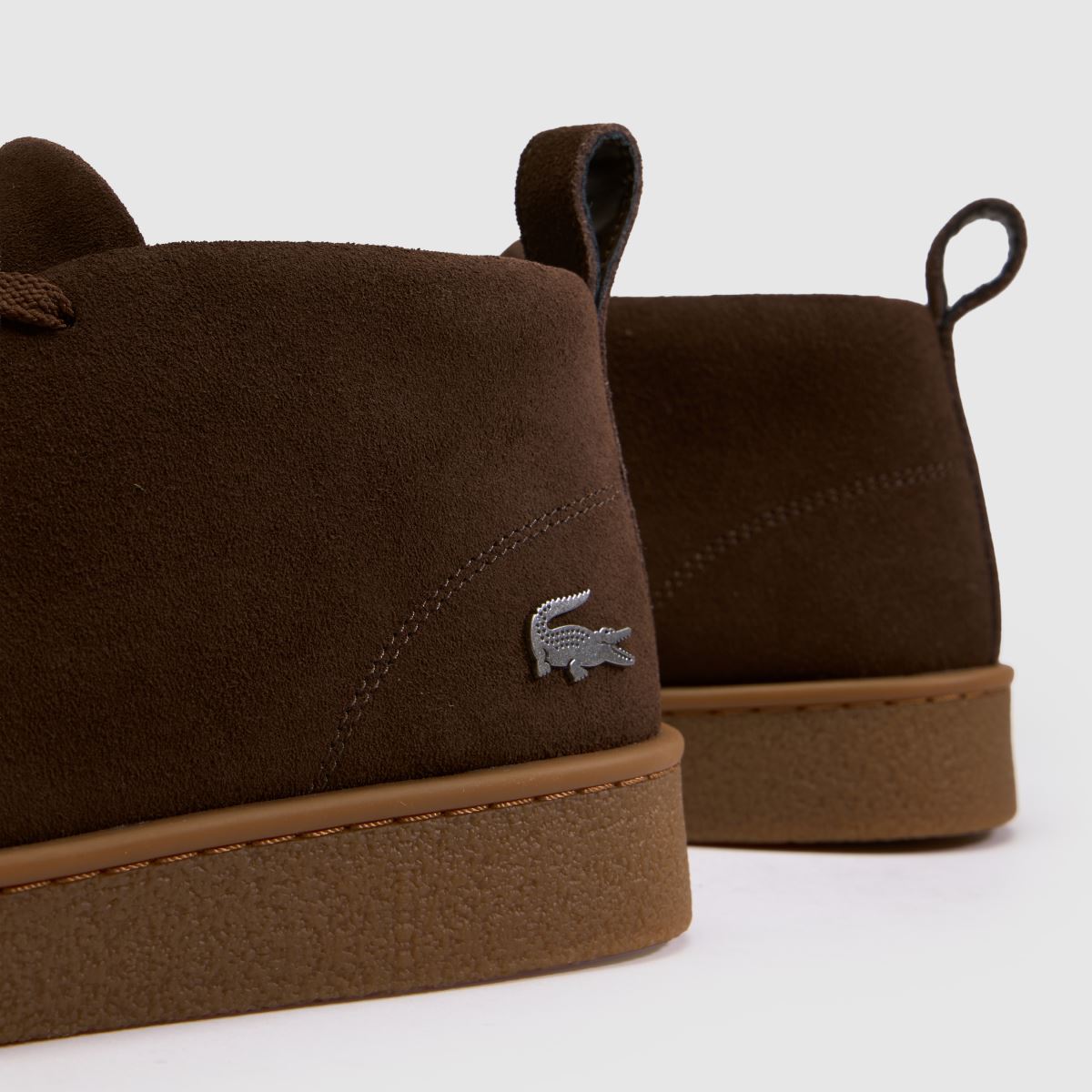 Lacoste Baseshot Chukka in Dark Brown Lacoste Baseshot Chukka 7