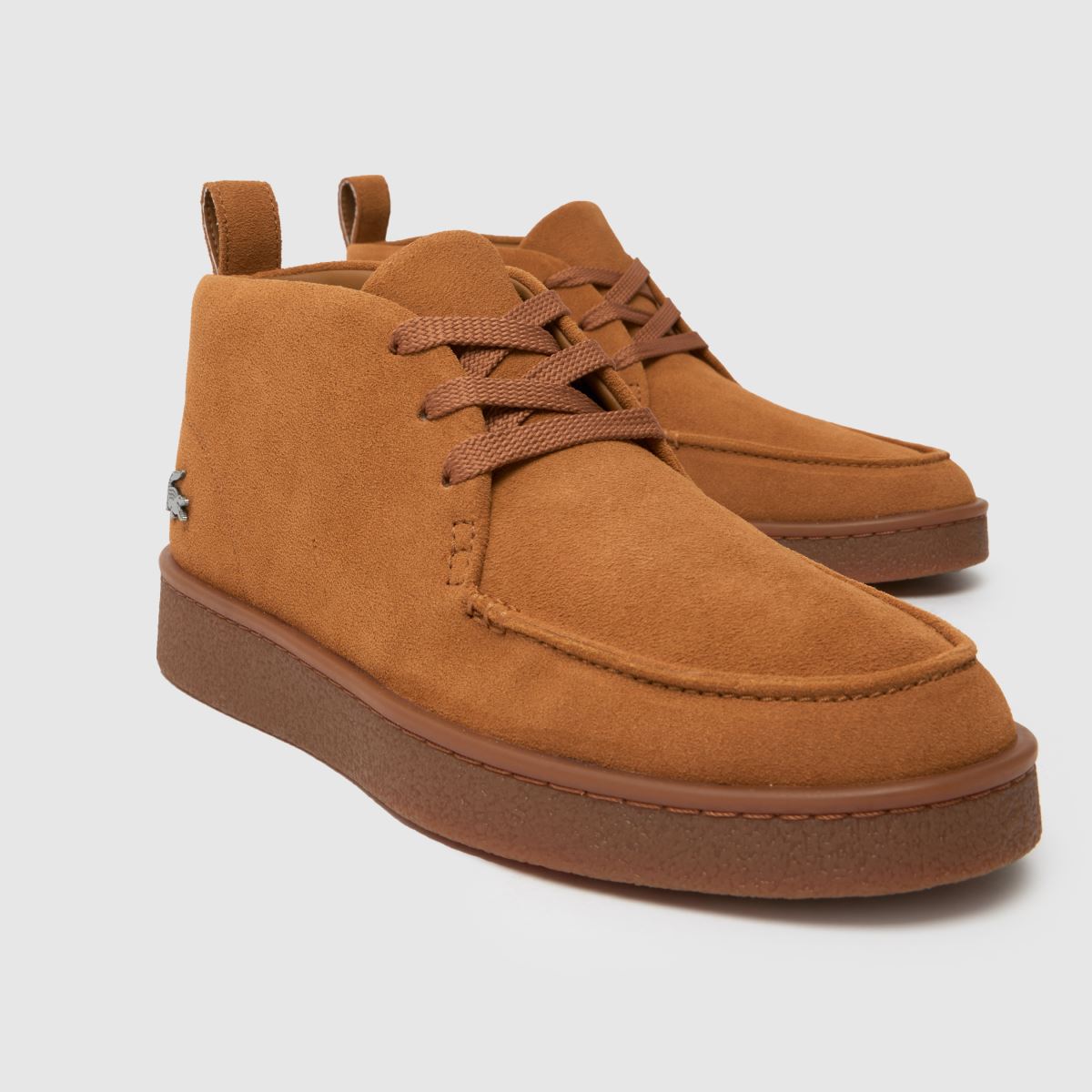 Lacoste Baseshot Chukka in Tan Lacoste Baseshot Chukka 4