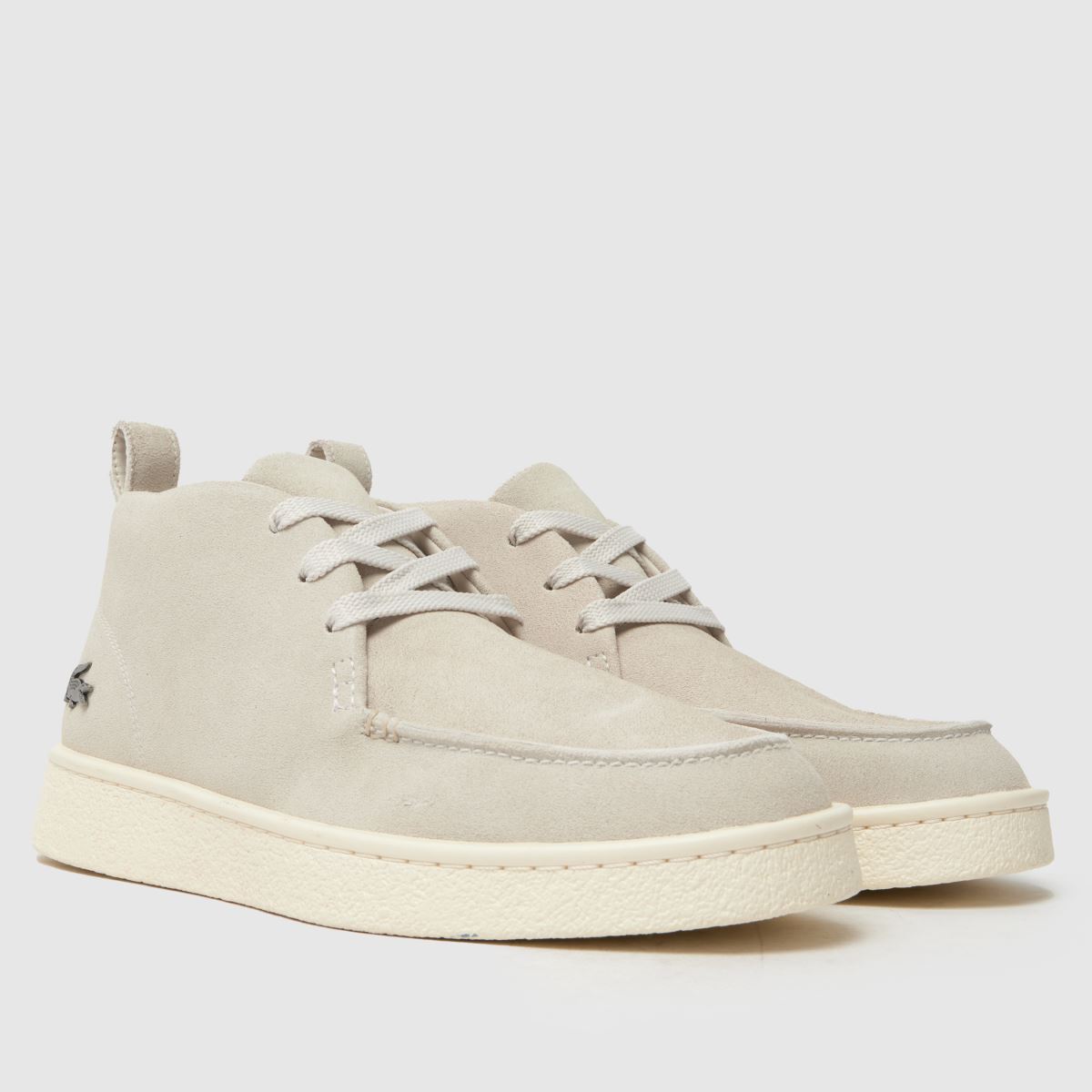 Lacoste Baseshot Chukka in Light Grey Lacoste Baseshot Chukka 1
