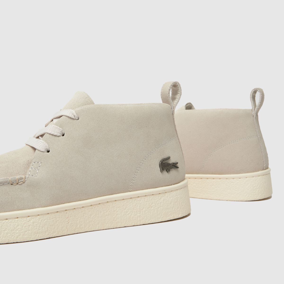 Lacoste Baseshot Chukka in Light Grey Lacoste Baseshot Chukka 7