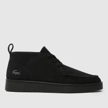 Herren Schwarz Lacoste Baseshot Chukka Boots | schuh