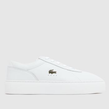 Lacoste White Court Set Mens Trainers