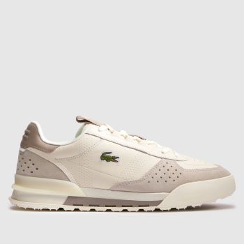 Lacoste Off-White Multi Slam Break Mens Trainers