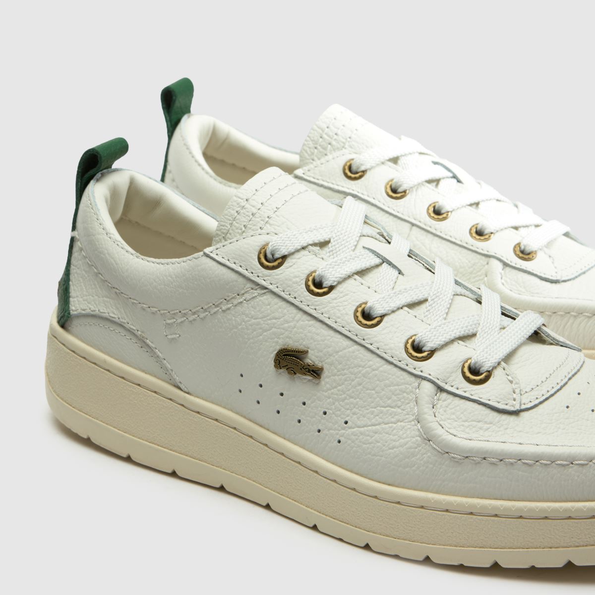 Lacoste Umpire in White & Green Lacoste Umpire 4