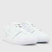 Nike Jordan Court Connect Low in White Nike Jordan Court Connect Low,2 of 4