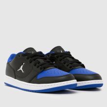 Nike Jordan Court Connect Low in Black and blue Nike Jordan Court Connect Low,2 of 4