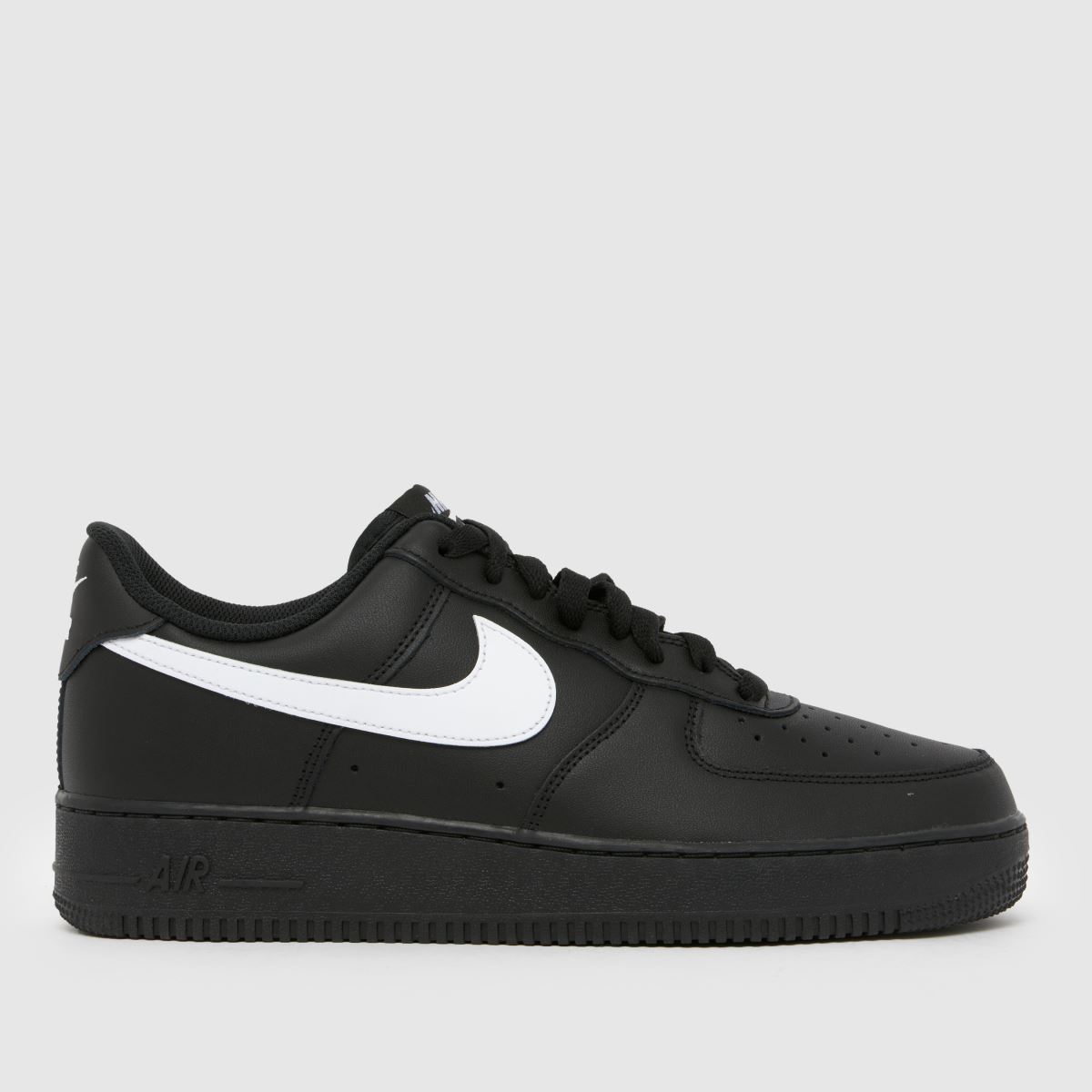 Nike Air Force 1 Trainers in Black