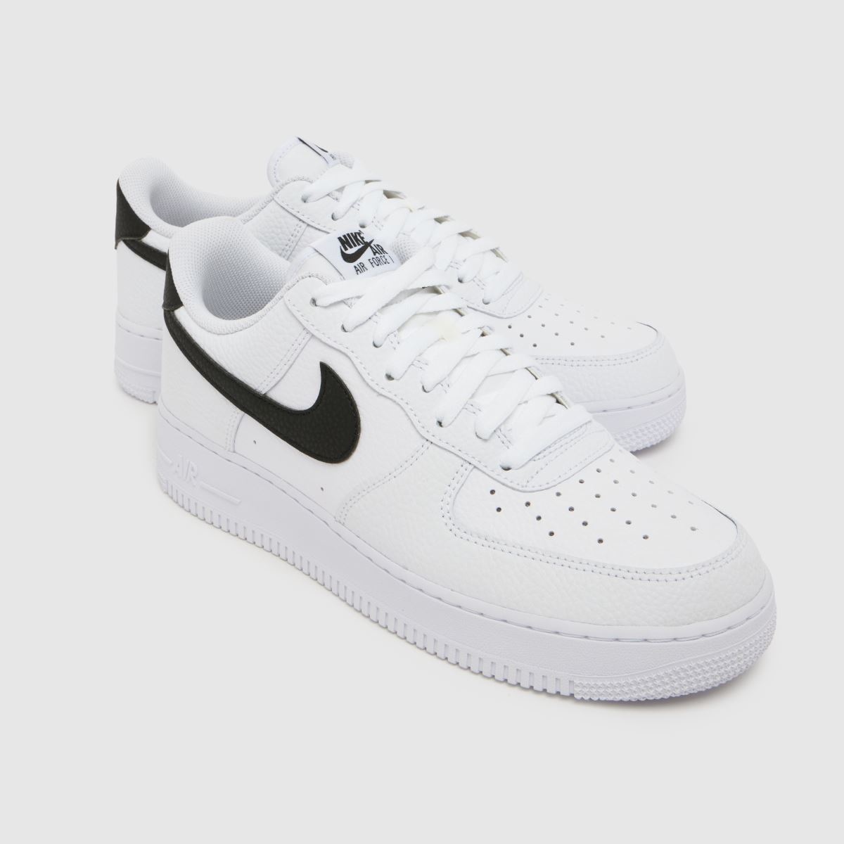 Nike Air Force 1 in White & Black Nike Air Force 1 4