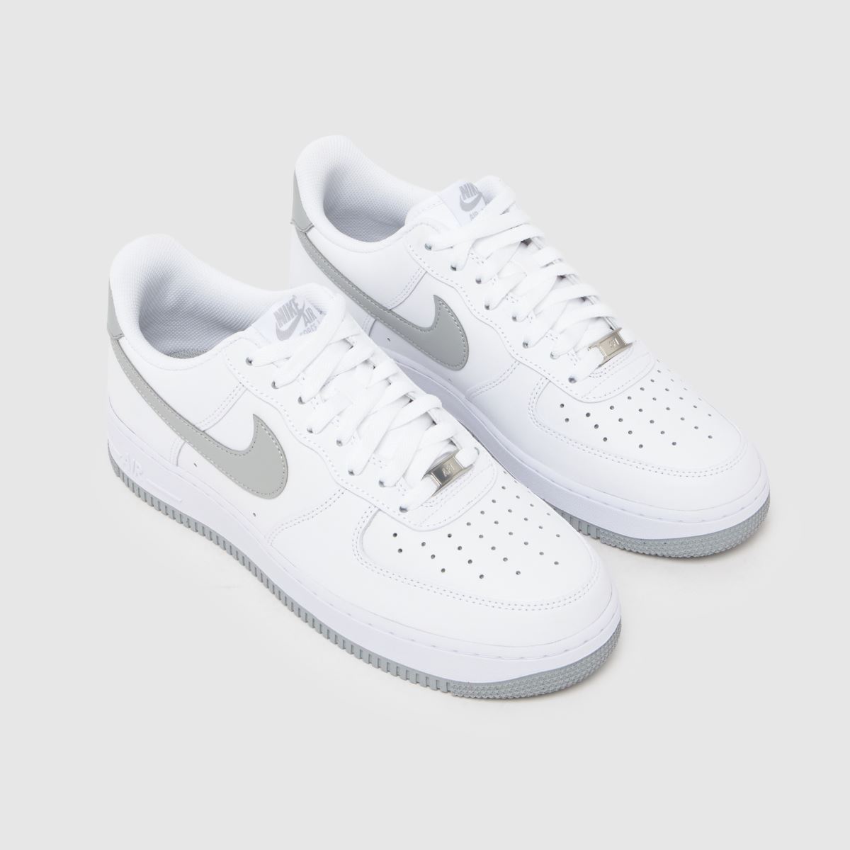 Nike Air Force 1 in White & grey Nike Air Force 1 4