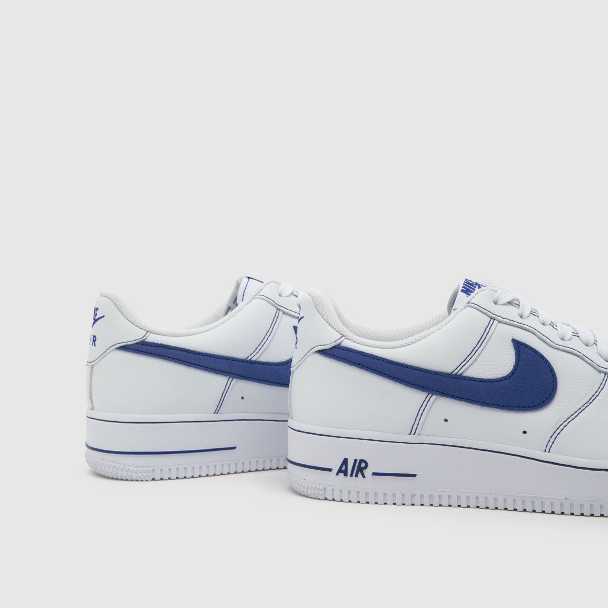 Nike Air Force 1 in White & Blue Nike Air Force 1 7