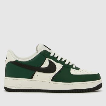 Nike Green Multi Air Force 1 Herren Sneaker