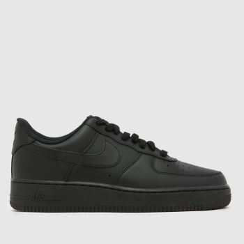 Nike Schwarz Air Force 1 Herren Sneaker