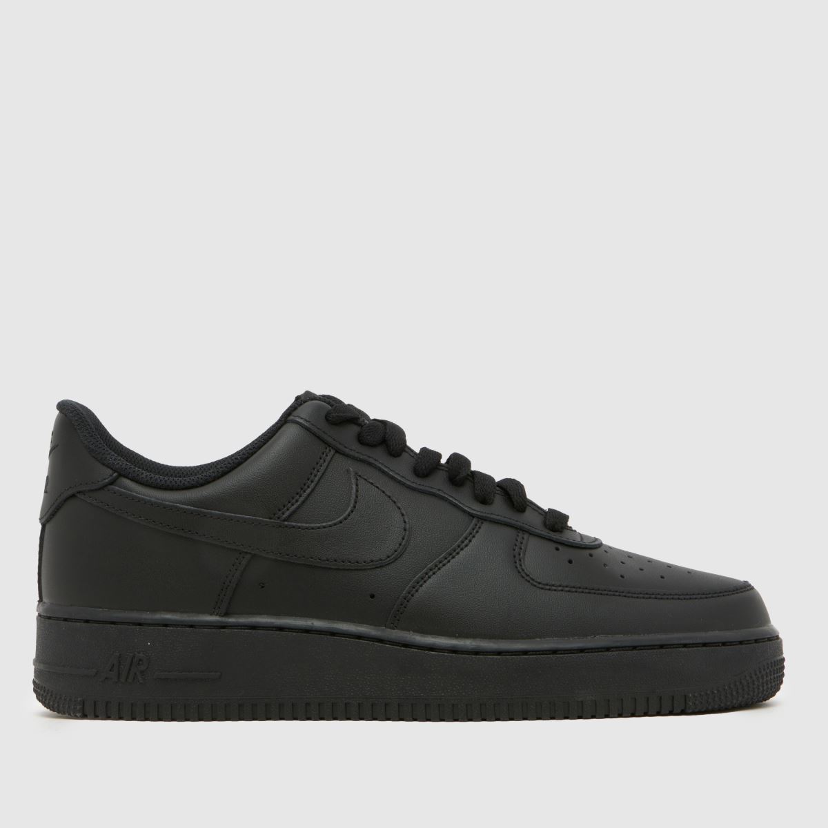Nike Air Force 1 Trainers in Black