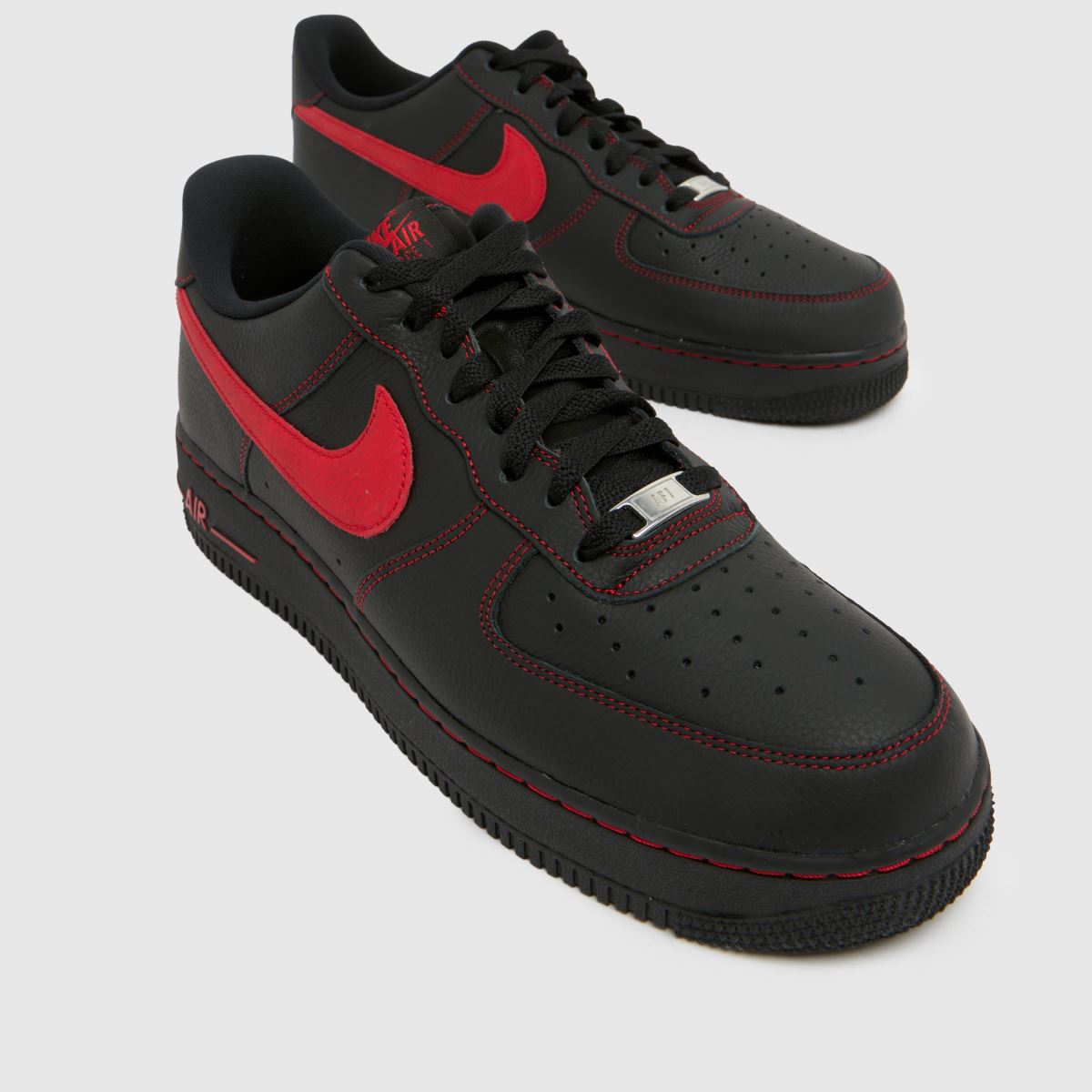 Nike Air Force 1 in Black & Red Nike Air Force 1 4