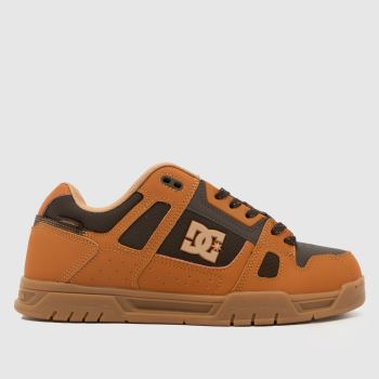 DC Tan Stag Mens Trainers