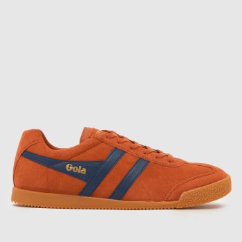 Gola Orange Harrier Mens Trainers