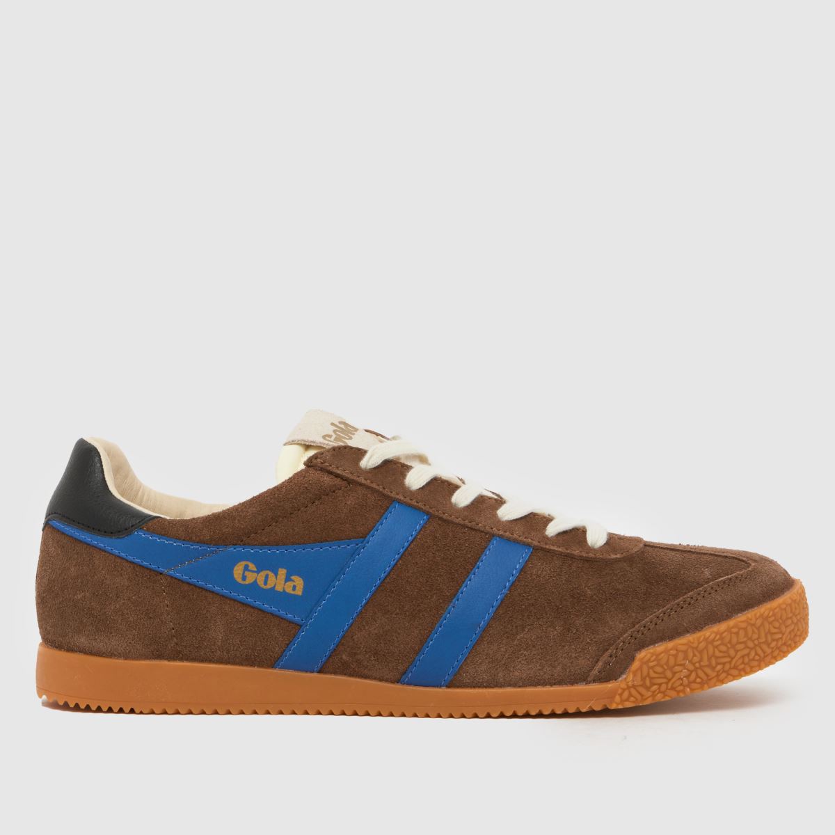 Elan  in Brown & Navy