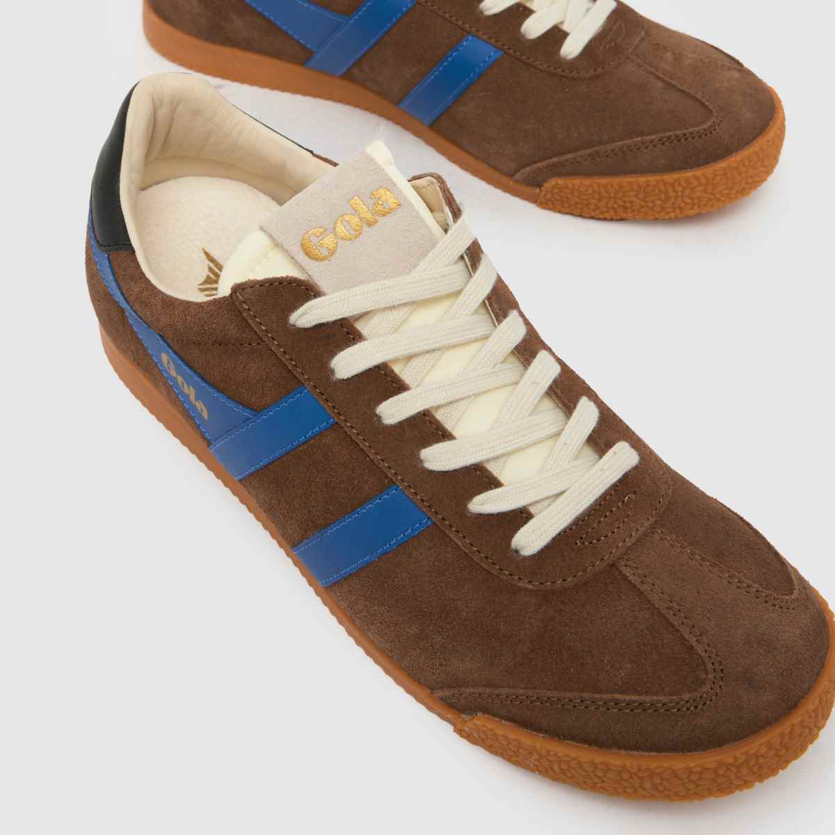 Herren Gola Braun-marineblau Elan Sneaker Gola Elan 4