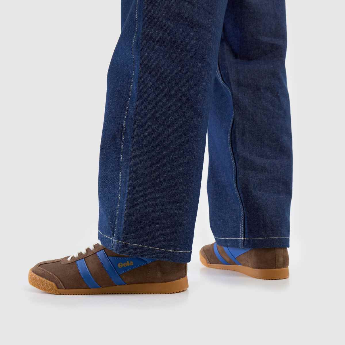 Herren Gola Braun-marineblau Elan Sneaker Gola Elan 8