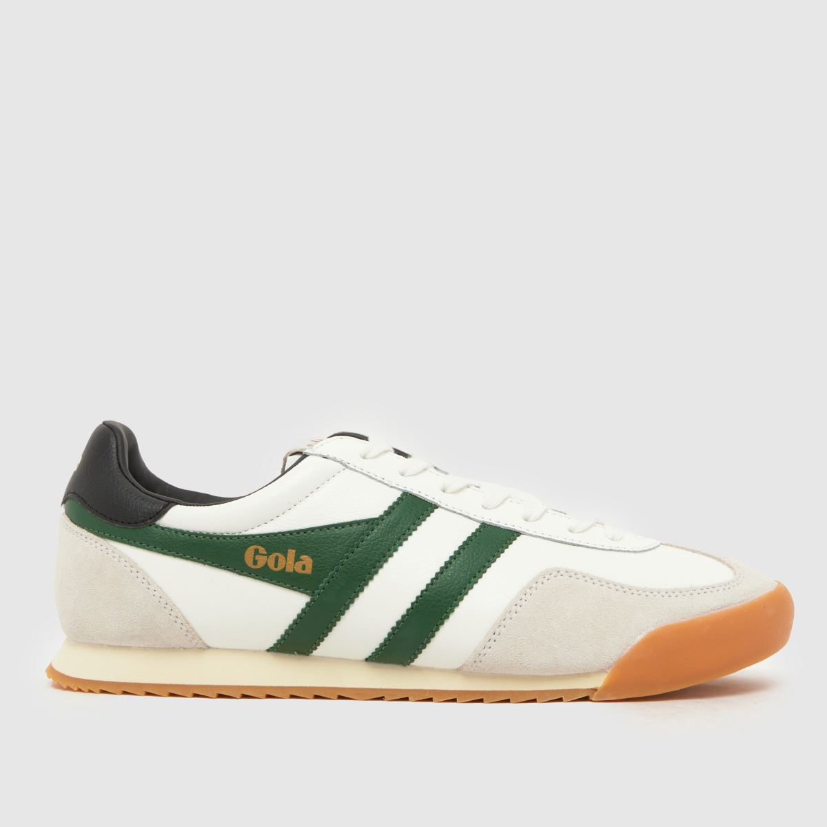 Gola Europa Trainers in White & Green