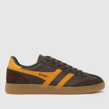 Gola Dark Brown Viper Mens Trainers