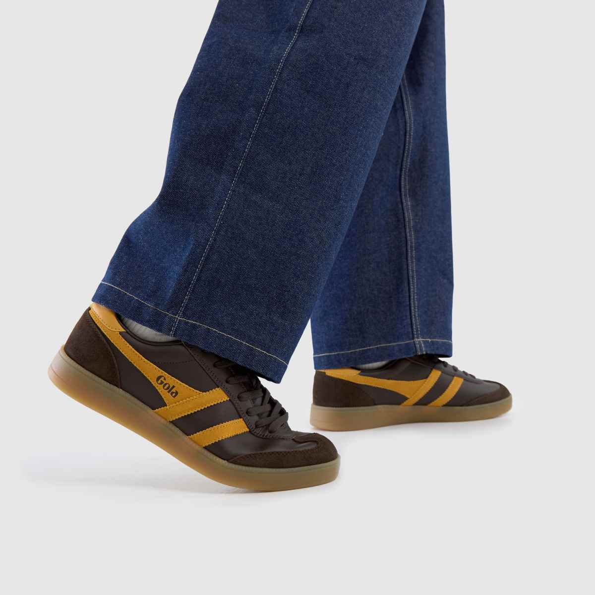 Herren Gola Dunkelbraun Viper Sneaker Gola Viper 8